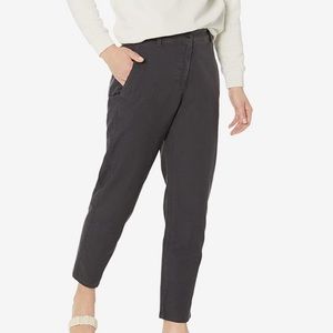 Eileen fisher high waisted pant with tapered ankle